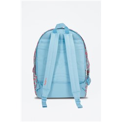 Mochila inteligente Aide Celeste y rosa