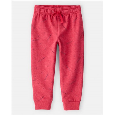 Toddler Boy Baseball French Terry Jogger