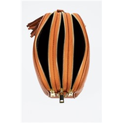 Bandolera de piel Aliminusa Camel - Libellula