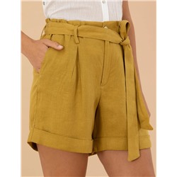 Yeşil Oversize Bermuda Şort