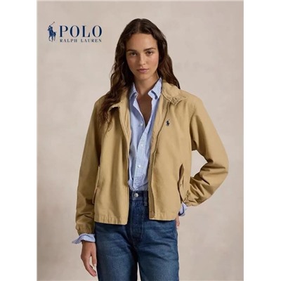 Женская хлопковая куртка с вышивкой, воротником-стойкой РАЛЬ*Ф Л