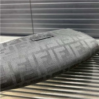 Нагрудная сумка из нейлоновой ткани с принтом Fend*i