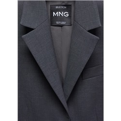 Body americana entallada traje lana