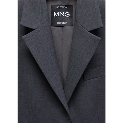 Body americana entallada traje lana