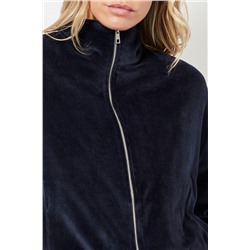 Chaqueta de terciopelo - Azul marino