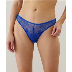 Tanga de tul con bordados
