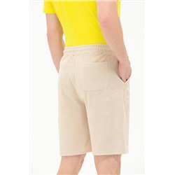 Erkek Taş Örme Şort