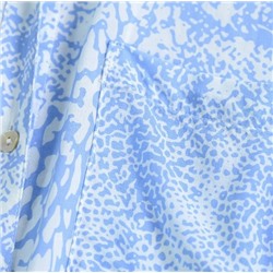 Мягкая и тонкая хлопковая рубашка с накладными карманами