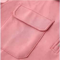 Женская свободная кофта с длинным рукавом и воротником-стойкой