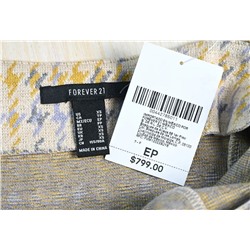 Женское элегантное платье с узором «гусиная лапка»