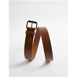Belt, Men, Dark Beige