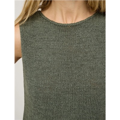 Зеленая блузка "Угол"