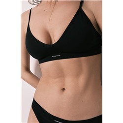 AIRY Sujetador top triangular seamless negro