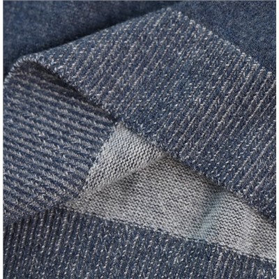 Мужской повседневный шерстяной трикотажный свитер