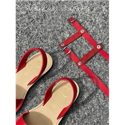 AB. ZAPATOS correas · 320 rojo+Pelle 11/03 Fuego