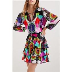 Vestido capas M. Christian Lacroix