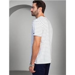 Футболка из премиального хлопка с эластаном