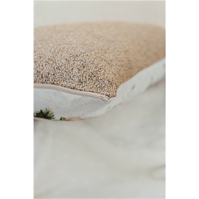 Наволочка 65х45 Роза бежевый