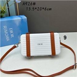 Легендарная сумка клатч Dio*r Rimow*a 🖤  Реплика 1:1