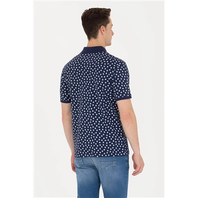 Erkek Lacivert Polo Yaka Tişört