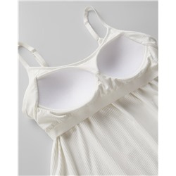 WOMEN'S SOFT RIB FLOWY BRA CAMI