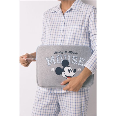 Funda portátil Mickey gris oscuro