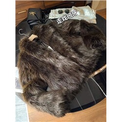 Женская шуба из искусственного меха с красивейшим блеском  ZAR*A 💤