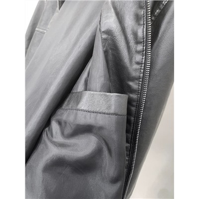 Мужская кожаная куртка, экспорт  Коллекция весна/осень 2025 г  ГЕС*С