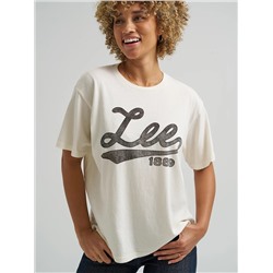 WOMEN'S CURSIVE LOGO TEE