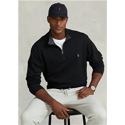 Big & Tall  Luxury Jersey Quarter-Zip Pullover