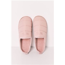 Zapatillas casa acolchadas rosa
