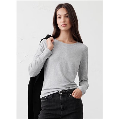 Timeless Long-Sleeve Crew-Neck T-Shirt