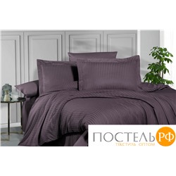 Постельное белье "Карвен" Stripe Satin семейное N 164-SS 011k.murdum/т.лиловый