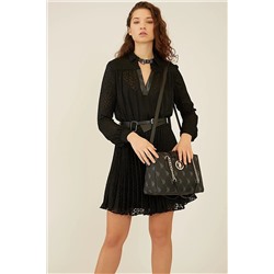 U.S. Polo Assn. Kadın Siyah Omuz Çantası US8701