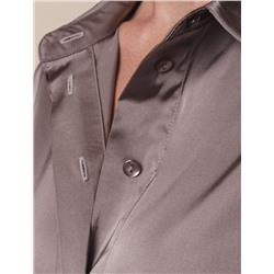 Блузка из сатина с эластаном