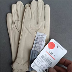 Женские осенне-весенние перчатки  ZAR*A  Оригинал, стоковый товар