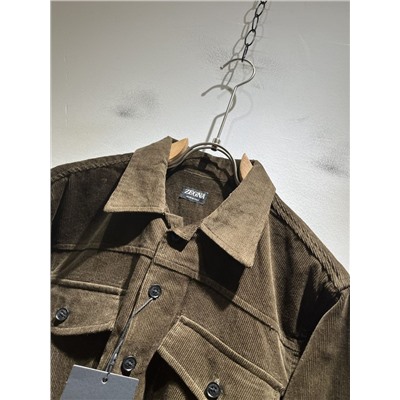 Мужская вельветовая рубашка  ZEGN*A