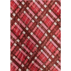 Vestido largo cuadros