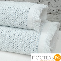 Полотенце Arya жаккардовое 70x140 Merlin Белый, синий