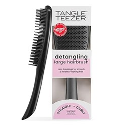 Tangle Teezer Ultimate Detangler Hairbrush for Wet & Dry Hair, Eliminates Knots & Reduces Breakage for Long, Thick, & Curly Hair Types, Large, Pink & Purple