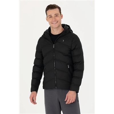 Erkek Siyah Deri Ceket