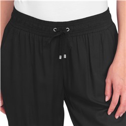3/4 Damen Jogpants mit Zierbändern