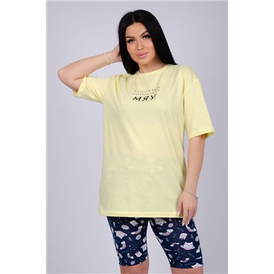 Пижама с шортами Мяу НАТАЛИ #980376