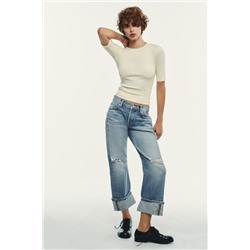 WASHED COTTON T-SHIRT