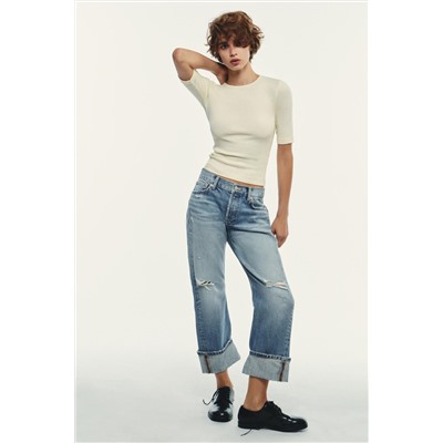 WASHED COTTON T-SHIRT