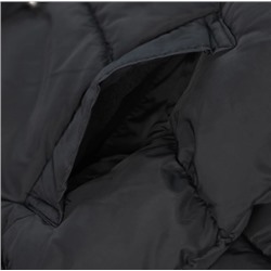 Плотное хлопковое пальто средней длины