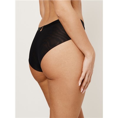 BUTTERFLY BLACK Трусы высокие SUBTILLE