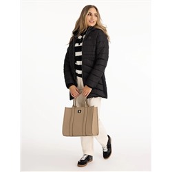 USPA BOX TOTE WITH CROSSBODY STRAP