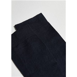 Lange Herrensocken aus elastischer Baumwolle