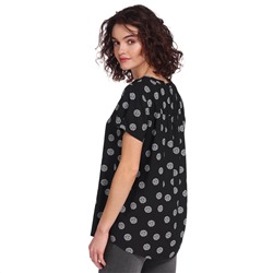 Damen Bluse mit Allover-Motiv